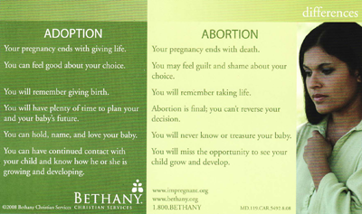 abortion versus adoption Why has no one asked an adoptee for their thoughts about the abortion vs adoption argument both the fetus and the adoptee lose on this argument. abortion versus adoption Why has no one asked an adoptee for their thoughts about the abortion vs adoption argument both the fetus and the adoptee lose on this argument.